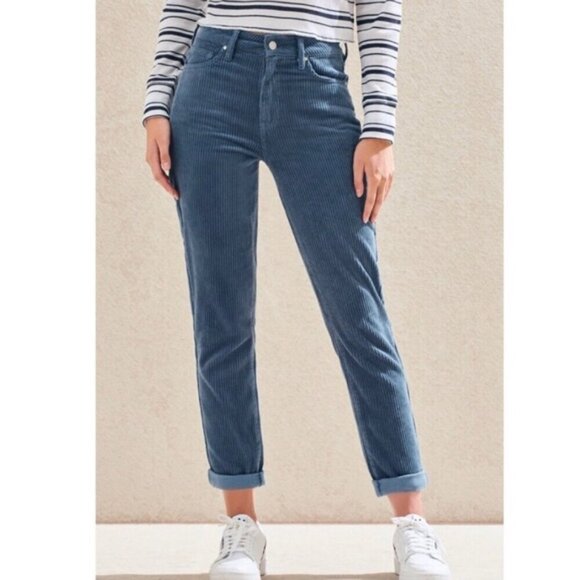PacSun Denim - PacSun Dusty Blue Corduroy Mom Jeans 26/8